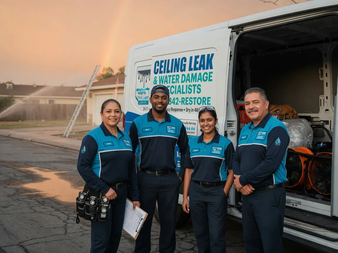 Ceiling Leak Cleanup company in Oark, AR