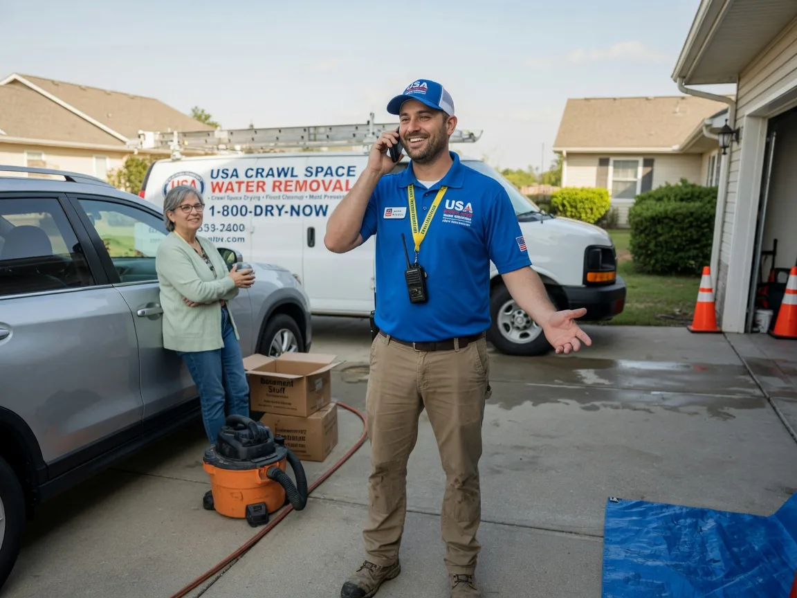 Crawl Space Water Removal Oark, AR FAQs
